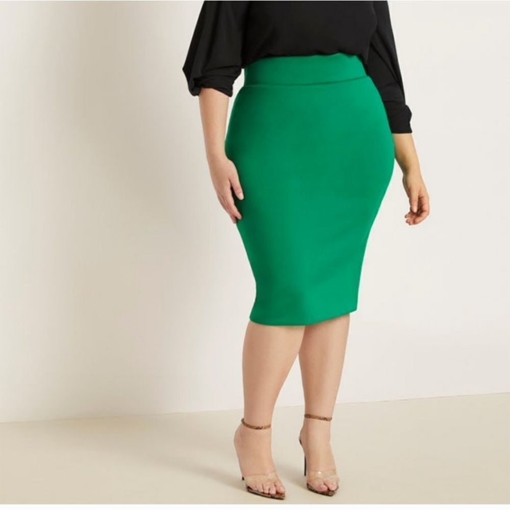 Eloquii Neoprene Pencil Skirt